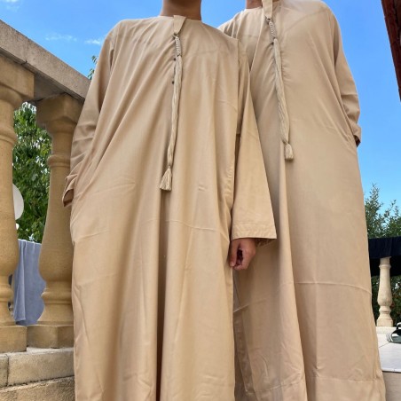 Qamis émirati beige