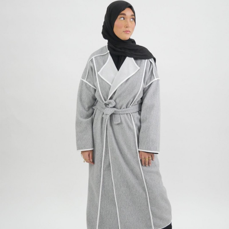 Manteau Classy Sania Gris